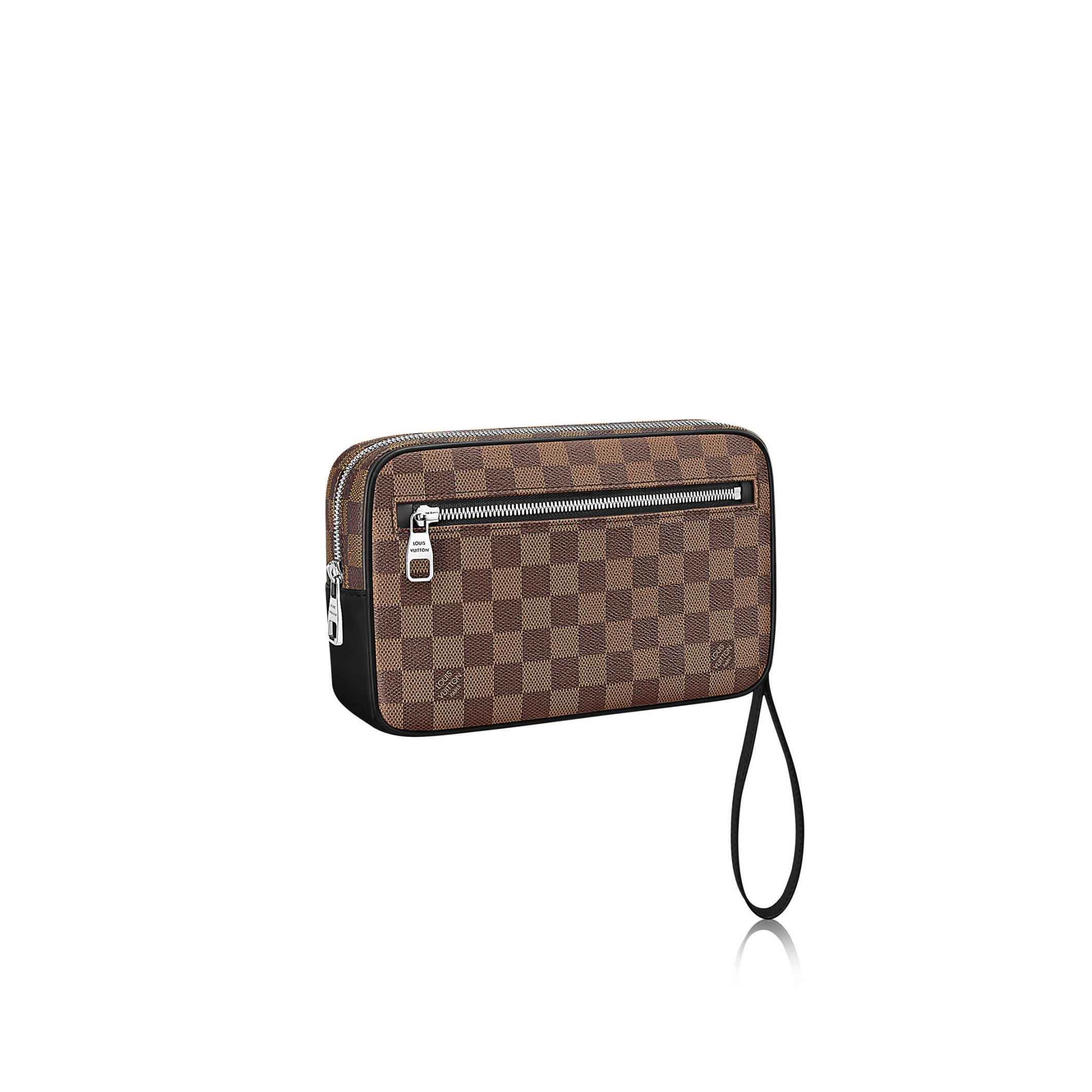 LOUIS VUITTON MASTER DAMIER EBÈNE KASAI CLUTCH N41663 (24*16*6cm)